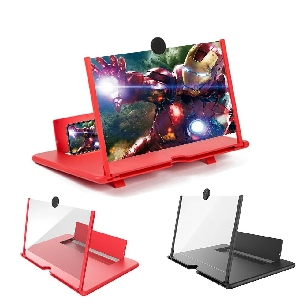 F3 Mobile Screen Magnifier | Enlarged Mobile Screen Amplifier Large Screen Eyes Protection (Random Color)